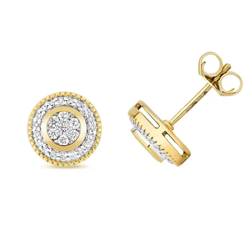 0.25ct Diamond Set Earrings